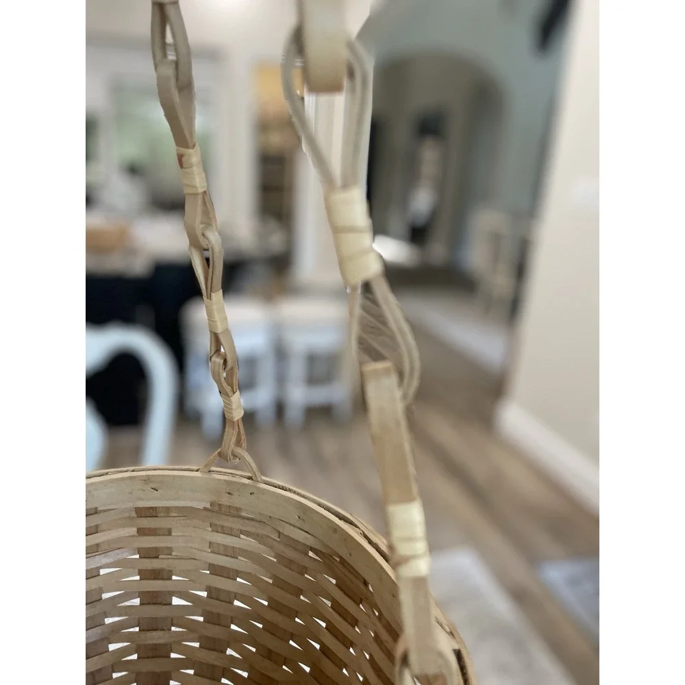 Vintage NOS Wicker Rattan 28